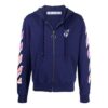 Off-White Hombre SS21 Casual con cremallera, versión estándar, azul