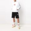Off-White Hombre SS21 Estampado de grafitis Logotipo Blanco