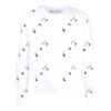 Off-White Hombre SS21 Estampado de logotipo grande Blanco