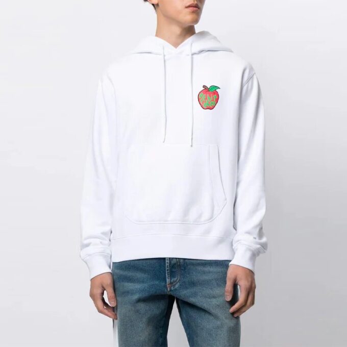 Off-White Hombre SS21 Estampado de manzanas Versión estándar Blanco