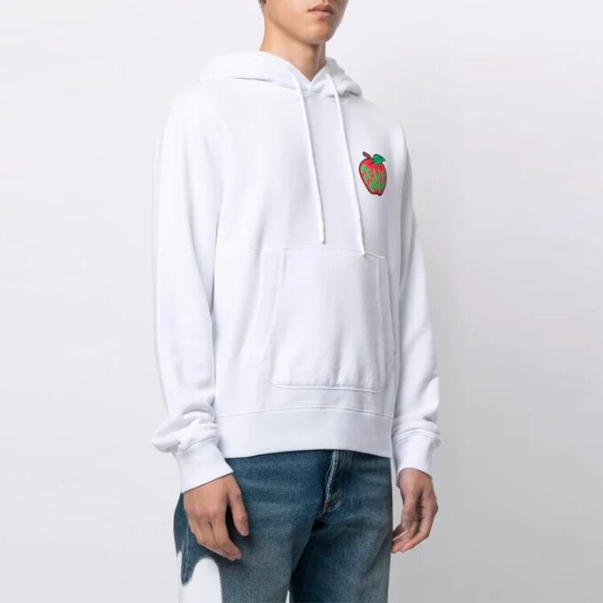 Off-White Hombre SS21 Estampado de manzanas Versión estándar Blanco