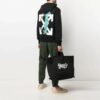 Off-White Hombre SS21 Estampado Holgado Negro