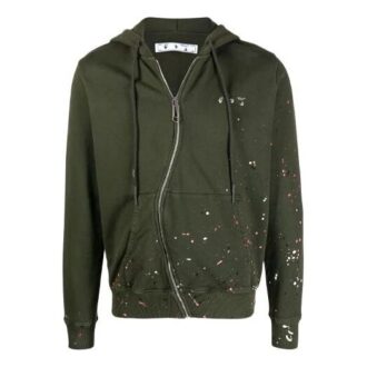 Off-White Hombre SS21 Estampado Verde