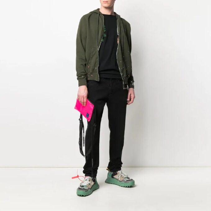 Off-White Hombre SS21 Estampado Verde
