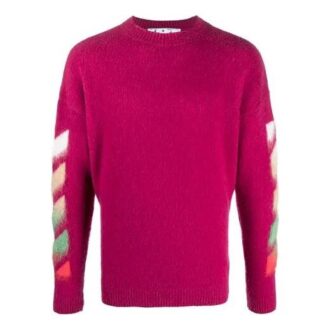 Off-White Hombre SS21 Jersey con estampado rojo