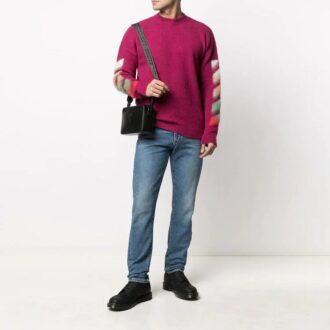 Off-White Hombre SS21 Jersey con estampado rojo