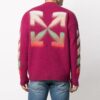 Off-White Hombre SS21 Jersey con estampado rojo