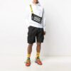 Off-White Hombre SS21 Logo Cordón Blanco