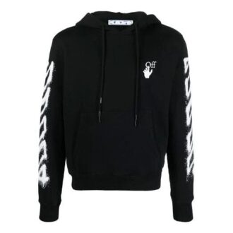 Off-White Hombre SS21 Logo Impreso Negro