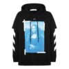 Off-White Hombre SS21 Mona Lisa Impresión Negro