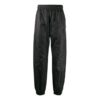 Off-White Hombre SS21 Pantalones deportivos de corte holgado con cintura elástica, color liso, negros