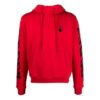 Off-White Hombre SS21 Sarga Estampado Logotipo Corte Holgado Rojo