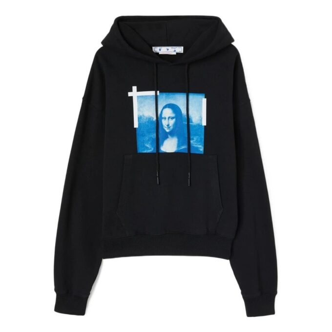 Off-White Hombre SS22 Cuadro de la Mona Lisa Negro