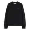 Off-White Hombre SS22 Estampado Cuello Redondo Negro