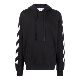 Off-White Hombre SS22 Estampado de flechas Corte holgado Otoño Negro