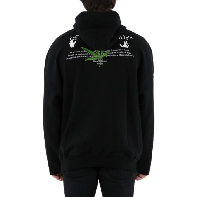 Off-White Hombre SS22 Estampado de letras Negro