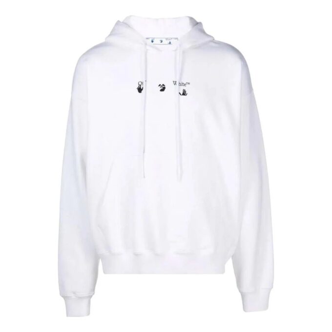 Off-White Hombre SS22 Estampado de árboles y flechas Versión Blanca
