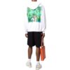 Off-White Hombre SS22 Estampado de árboles y flechas Versión Blanca