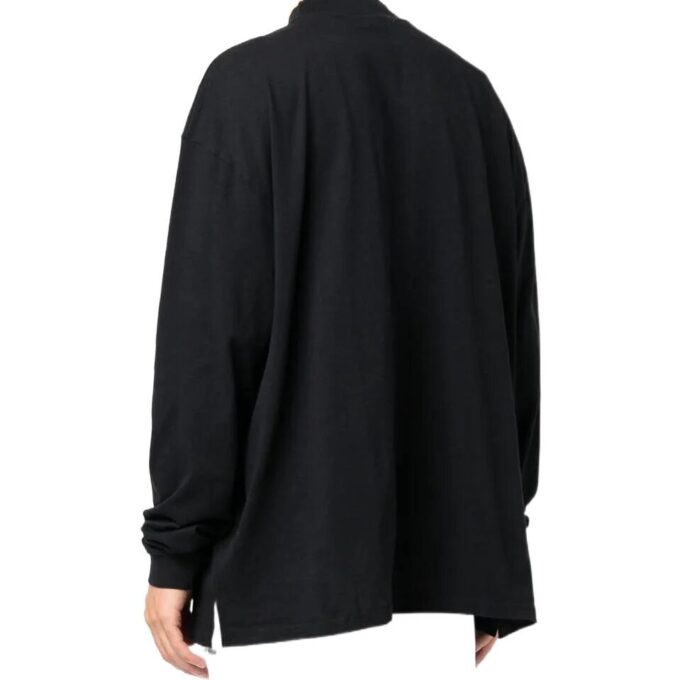 Off-White Hombre SS22 Estampado Manga larga Versión Negro