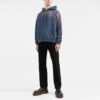Off-White Hombre SS22 Jersey de manga raglán con degradado Azul
