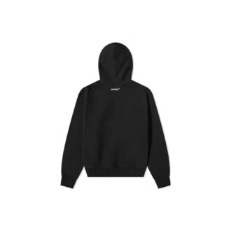 Off-White Hombre SS22 Kangaroo Pocket Arrows Grande Otoño Negro