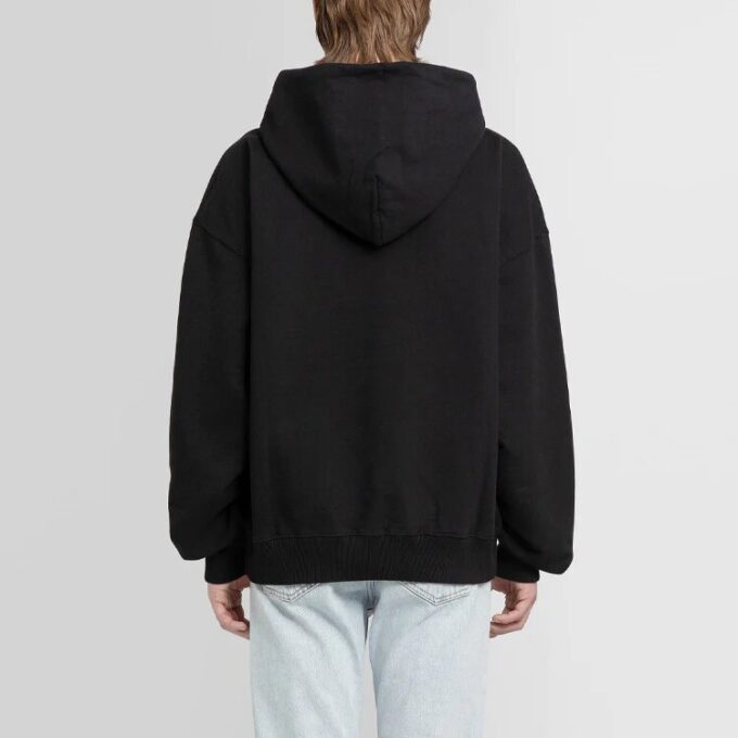 Off-White Hombre SS22 Kangaroo Pocket Arrows Grande Otoño Negro