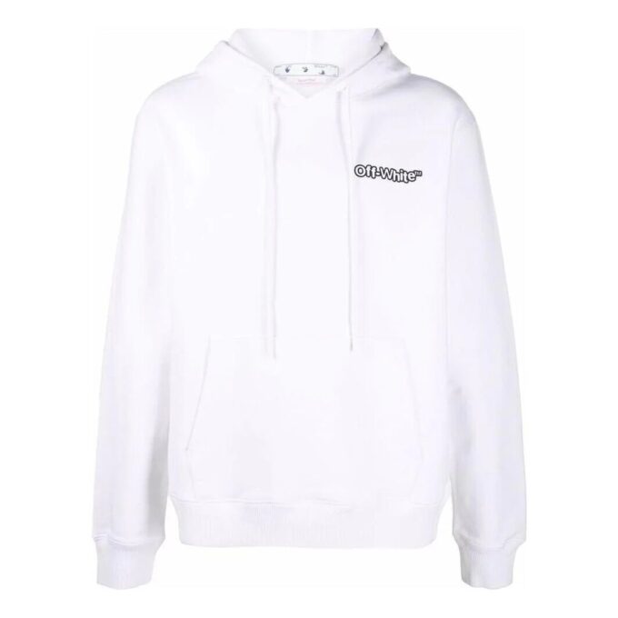 Off-White Hombre SS22 Liso con estampado del logotipo Blanco