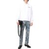 Off-White Hombre SS22 Liso con estampado del logotipo Blanco