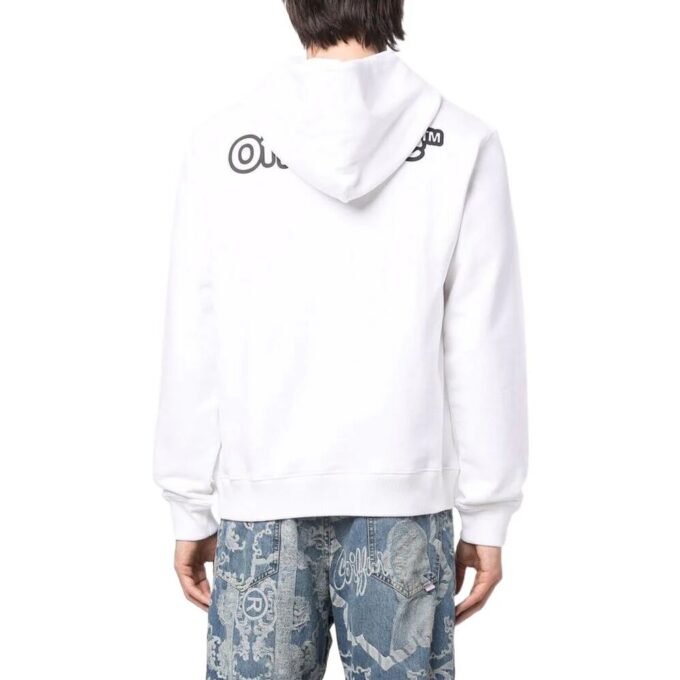 Off-White Hombre SS22 Liso con estampado del logotipo Blanco