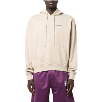 Off-White Hombre SS22 Liso Geométrico Logotipo de flecha Estampado Beige