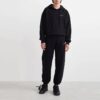 Off-White Hombre SS22 Logo Bundle Feet Pantalones deportivos/Pantalones/Pantalones de chándal Negro