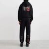Off-White Hombre SS22 Logo Bundle Feet Pantalones deportivos/Pantalones/Pantalones de chándal Negro