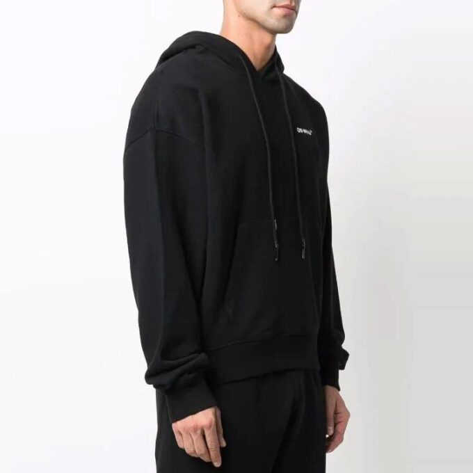 Off-White Hombre SS22 Logo Negro