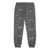 Off-White Hombre SS22 Pantalones deportivos/pantalones/joggers con estampado completo de flechas y letras, negros
