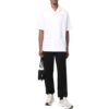 Off-White Hombre SS22 Pantalones deportivos/pantalones/joggers de color liso con estampado de Arrows, versión negra