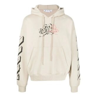 Off-White Hombre SS22 Stripe Arrow Beige