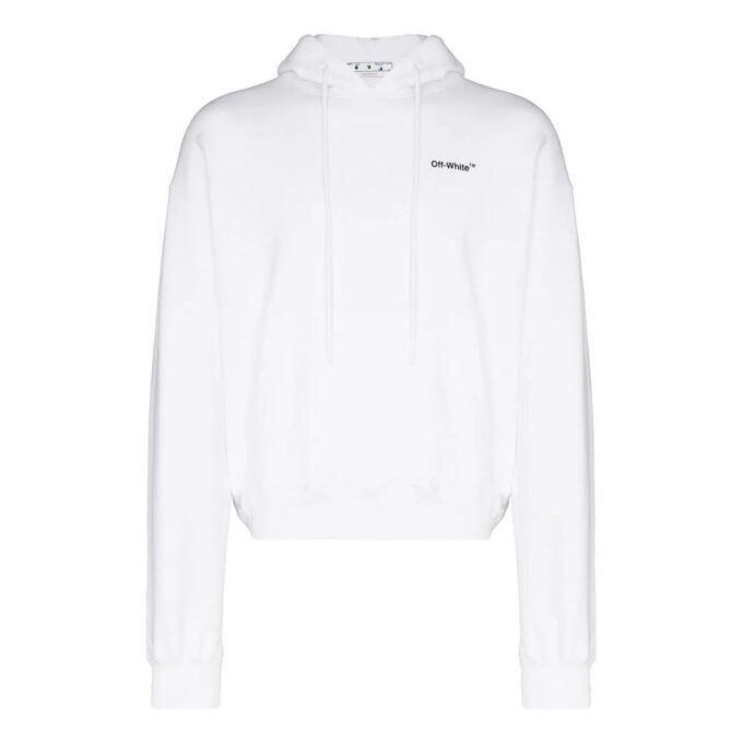 Off-White Hombre SS22 Versión de Pantalones Cortos de manga larga lisa en blanco