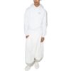 Off-White Hombre SS22 Versión de Pantalones Cortos de manga larga lisa en blanco