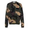 Off-White Hombre Suelto Verde Camuflaje