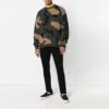 Off-White Hombre Suelto Verde Camuflaje
