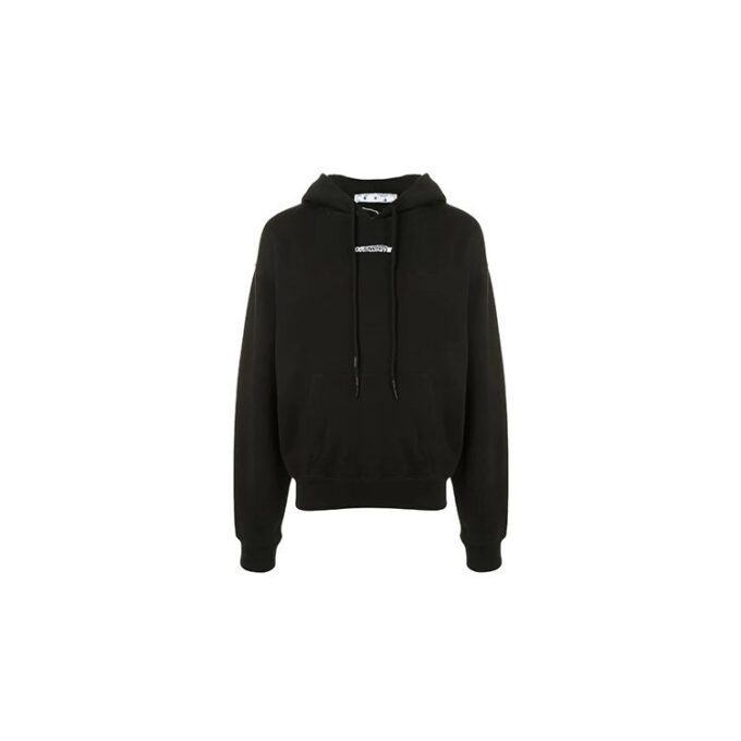 Off-White Hombre Workers Logo Negro