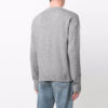 Off-White Jersey básico de cuello redondo de lana para hombre FW21 Gris