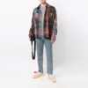 Off-White Jersey básico de cuello redondo de lana para hombre FW21 Gris