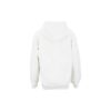 Off-White Jersey de algodón con capucha en tono blanco roto