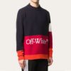 Off-White Jersey de hombre con logotipo Alphabet