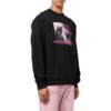 Off-White Jerséis de cuello redondo con estampado de letras para hombre, temporada Otoño-Invierno 2022, manga larga, color negro