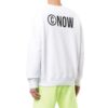 Off-White Jerséis de hombre con eslogan impreso Blanco