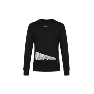 Off-White Jerséis de hombre con estampado 3D Negro
