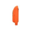 Off-White Jerséis de hombre de cuello redondo y manga larga con estampado de Arrows, color naranja