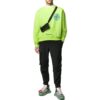 Off-White Jerséis de manga larga con estampado para hombre FW22, versión verde